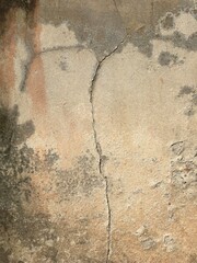 Old wall background with cracks