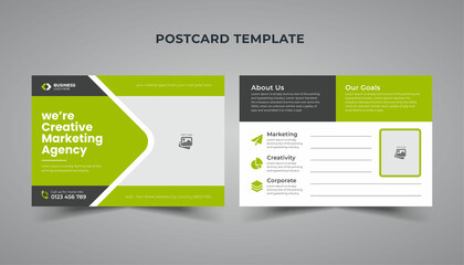 Creative vector illustration of postcard isolated on transparent background. Postal travel card art design.
Abstract concept graphic element Corporate business or marketing agency postcard template