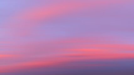 Colorful cloudy sky at sunset. Gradient color. Sky blur texture, abstract nature background motiom blur.