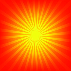 Sun rays abstract background with rays