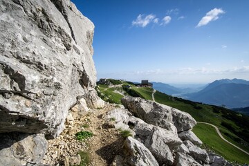 Fototapeta premium Wunderbare Berglandschaft in Bayern