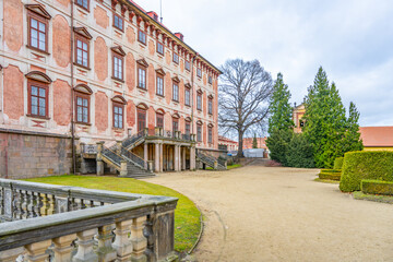 Obraz premium Libochovice Chateau - baroque historical building