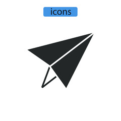 Contact icons  symbol vector elements for infographic web