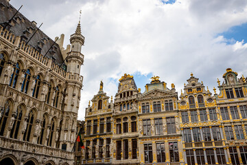 Fototapeta na wymiar La Grand Place de Bruxelles