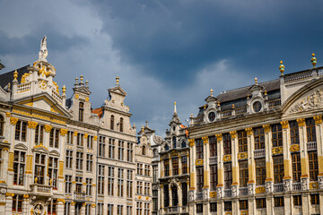 Fototapeta na wymiar La Grand Place de Bruxelles