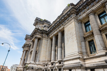 Obraz premium Le Palais de Justice de Bruxelles