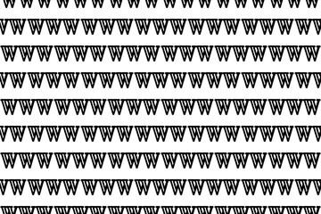 Seamless pattern completely filled with outlines of www symbols. Elements are evenly spaced. Vector illustration on white background
