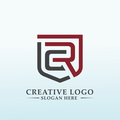 Accounting Firm Logo letter RG