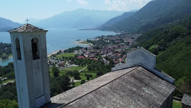 San Miro church on Lake Como