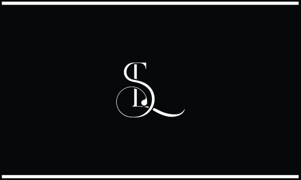 SL, LS Abstract Letters Logo Monogram