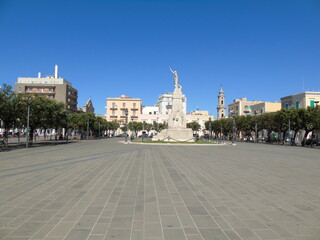 Piazza Vittorio Emanuele, città di Monopoli, Bari. Sud Europa