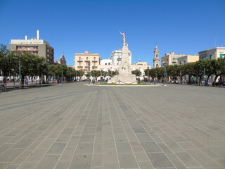 Piazza Vittorio Emanuele, città di Monopoli, Bari. Sud Europa