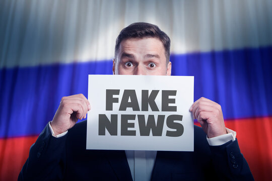 Propaganda, Fake News And Zombification In Russia. Russian TV Propagandist And Charlatan: Political Polarization, Post-truth Politics. Disinformation, Sensationalism And Clickbait Headlines