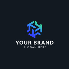 initials k logo. modern and creative branding ideas for business companies