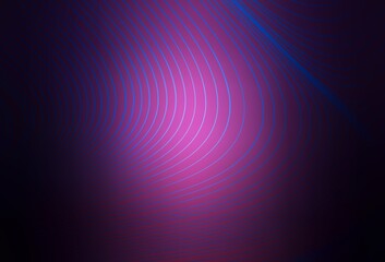 Dark Purple vector background with wry lines.