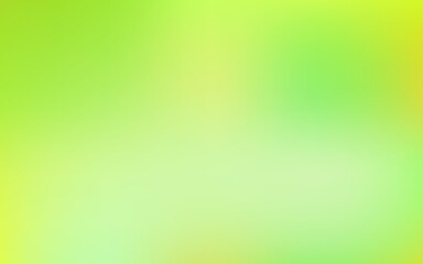 Light green, yellow vector blur backdrop.