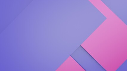 Obraz premium Overlapping pink-purple paper planes layer. Abstract background. 3D high quality rendering. 3D illustration. 3D CG.