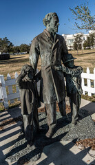 The Beauvoir estate, built in Biloxi, Mississippi along the Gulf of Mexico, was the post-war home...