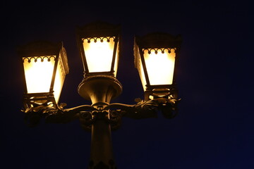 Lantern - a device for lighting the street at night