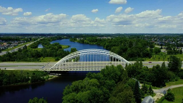 Barrhaven Vimy Bridge Drone Video Ottawa