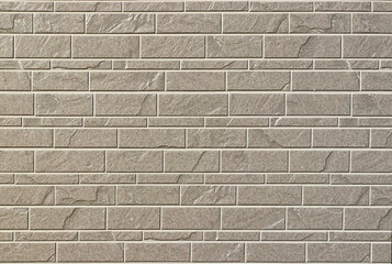 Gray beige colored Brick style architectural siding. Flat texture material. Useful for architectural CG rendering and perspective drawings.