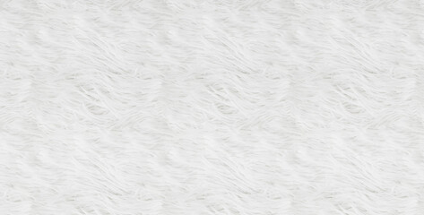 White background with small irregular patterns of white wool surface texture. 3d illustration	