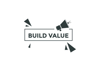 build value text button label template. social media post design
