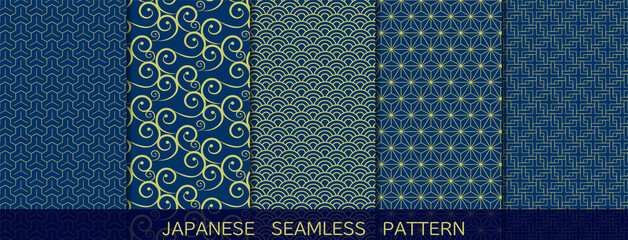 和柄・伝統・日本文化・古典・藍染