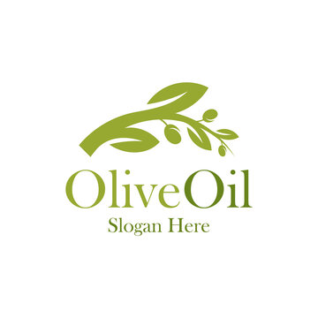 Olive Logo Design Template. Olive logo concept vector. Creative Icon Symbol