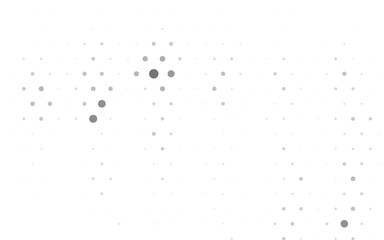 Obraz premium Light Gray vector Glitter abstract illustration with blurred drops of rain.