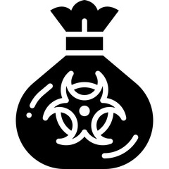 biohazard solid icon