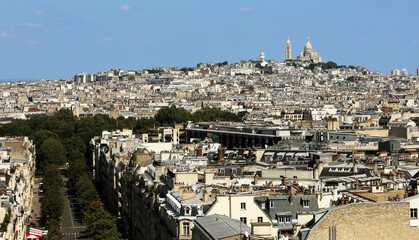 Paris - Montmartre - Sacré-Coeur - obrazy, fototapety, plakaty