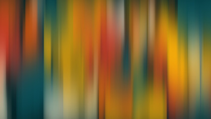 Twisted vibrant iridescent gradient blurred of red yellow green orange and beige colors with smooth movement of the gradient in the frame with copy space. Abstract vertical concept