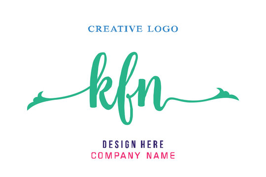 KFN lettering, perfect for company logos, offices, campuses, schools, religious education