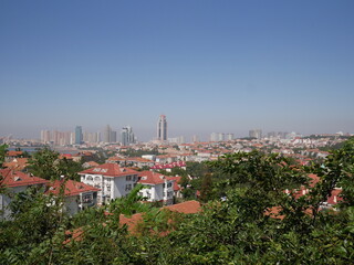 Fototapeta na wymiar panorama of city