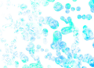 飛び散る水の背景3