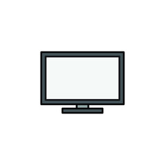 monitor vector for website symbol icon presentation