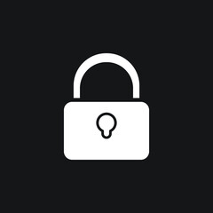 lock vector for website symbol icon presentation