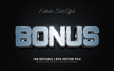 Obraz premium bonus text effect