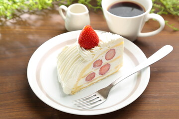 苺のショートケーキ