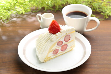 苺のショートケーキ
