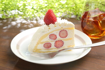 苺のショートケーキ