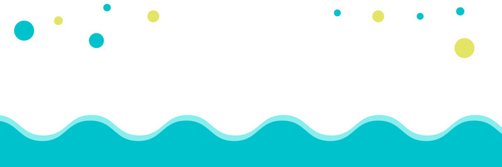 夏イメージのポップな背景グラフィック素材