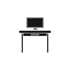 table tv vector for website symbol icon presentation