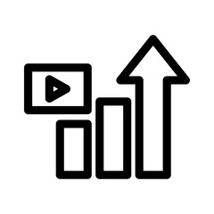 Analytics icon or logo isolated sign symbol vector illustration - high quality black style vector icons
