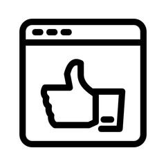 Obraz premium feedback icon or logo isolated sign symbol vector illustration - high quality black style vector icons 