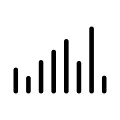 Obraz premium Analytics icon or logo isolated sign symbol vector illustration - high quality black style vector icons 