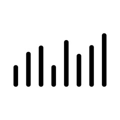 Obraz premium Analytics icon or logo isolated sign symbol vector illustration - high quality black style vector icons 