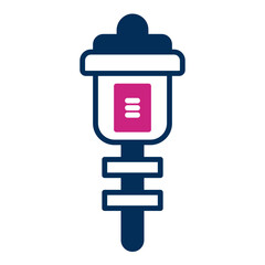 infrared cable icon on transparent background