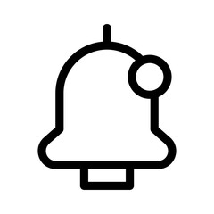 notification icon or logo isolated sign symbol vector illustration - high quality black style vector icons
